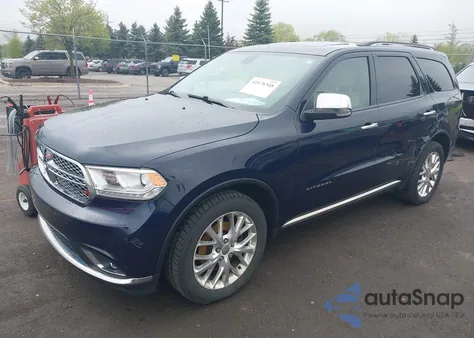 2014 Dodge Durango Citadel from USA, damaged, VIN 1C4RDJEG9EC358811